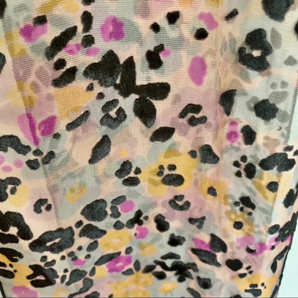 SOLD See by Chloe Paneled Devoré Silk Camisole - Picture 10 of 16